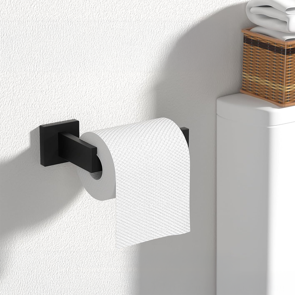 Kylpyhuonetarvikesetti Rio Black 4 osaa