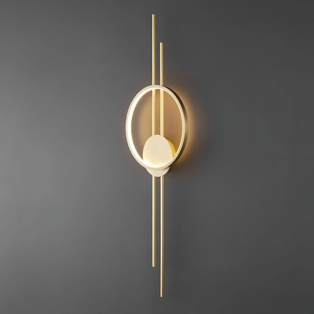 WANDLEUCHTE LED APP1781-W BRUSH GOLD