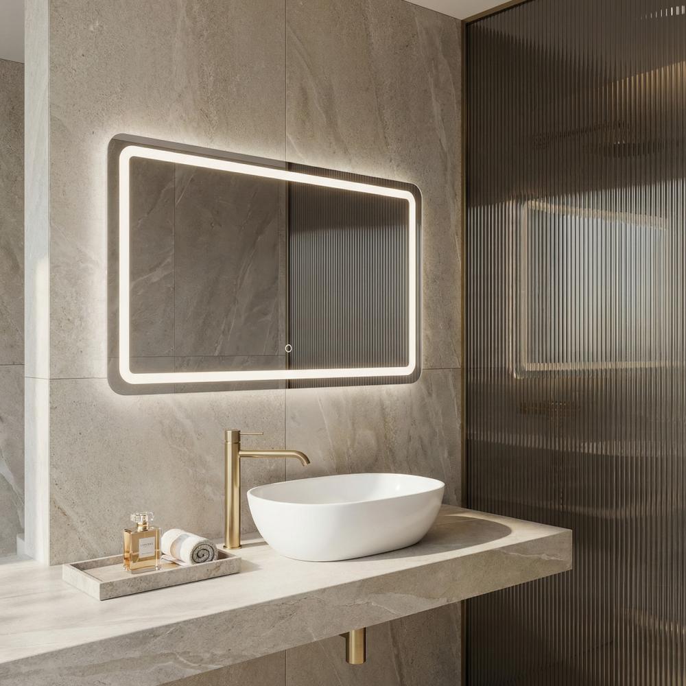 Lustro ścienne LED 100x60cm EDIT