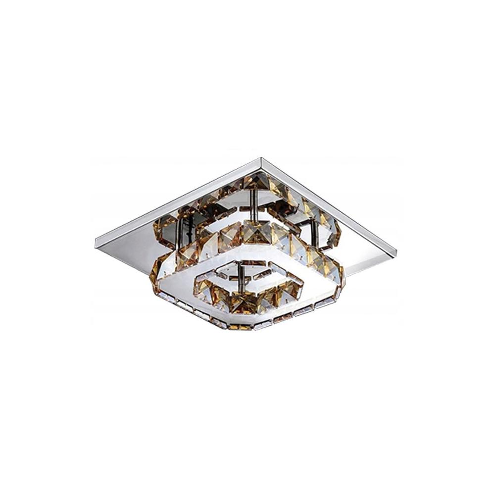 Deckenlampe Kristall quadrat Glamour 8W APP405-C