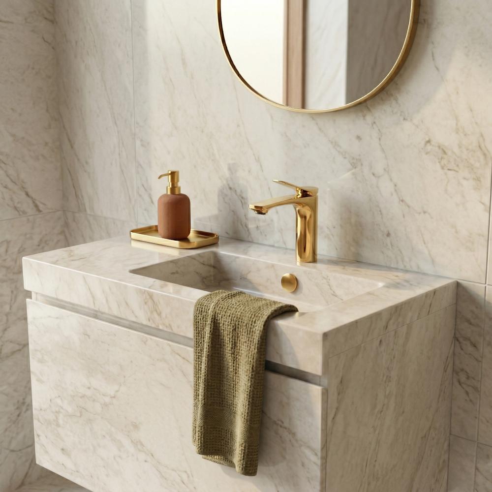 Mosdó csaptelep REA Vision Gold Low