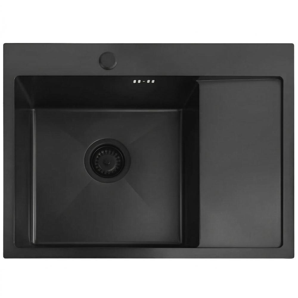 Lavello in acciaio Fin Black