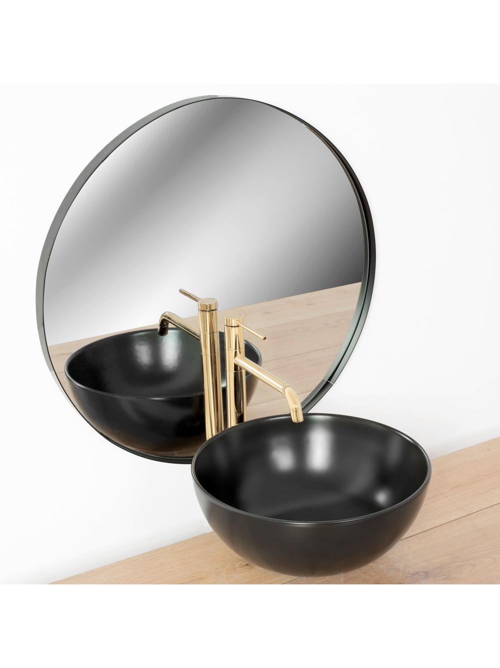 Βρύση νιπτήρα REA LUGANO SLIM, Gold High