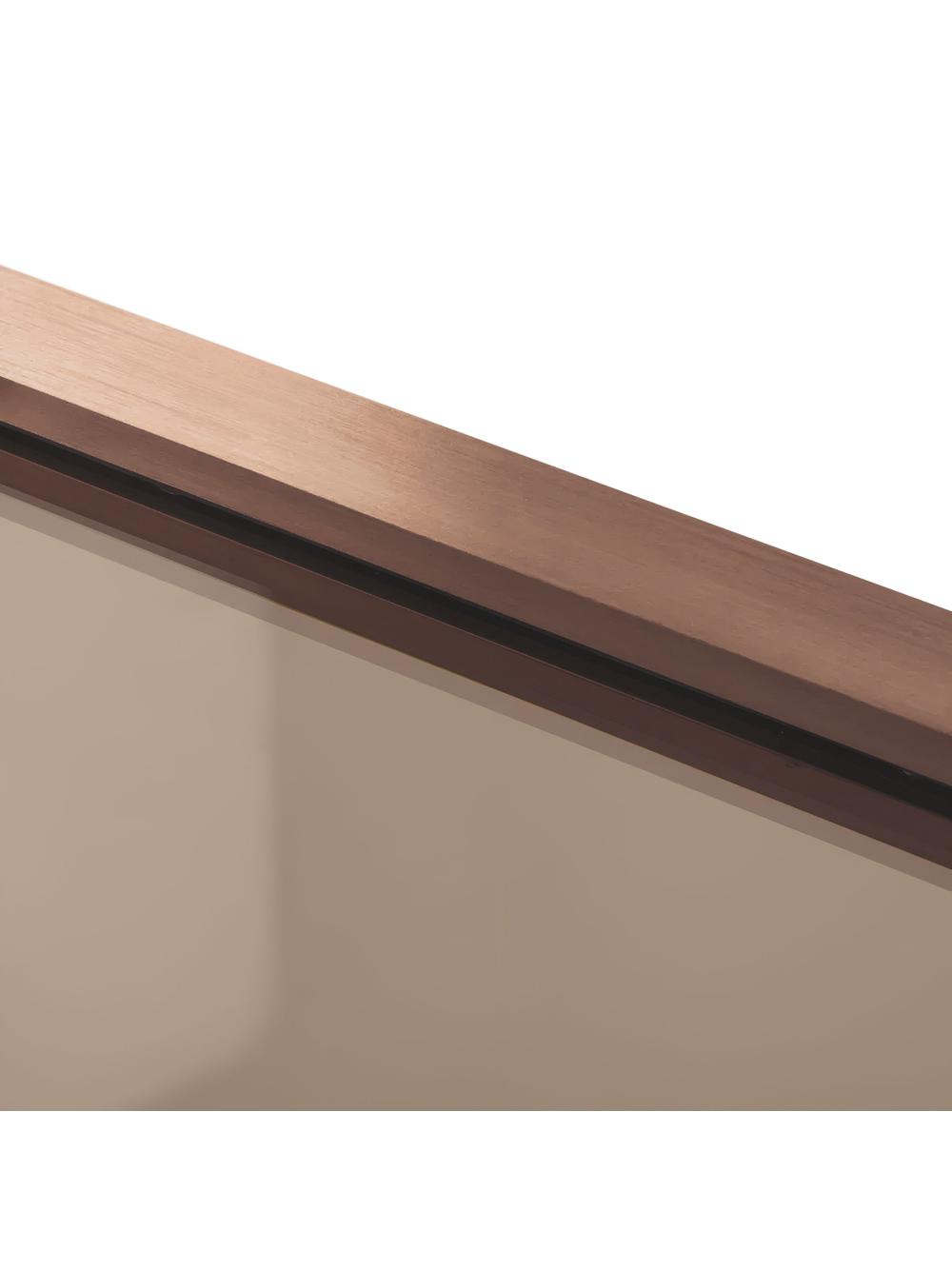 Duschkabine DIAMOND COPPER BRUSH 90x90