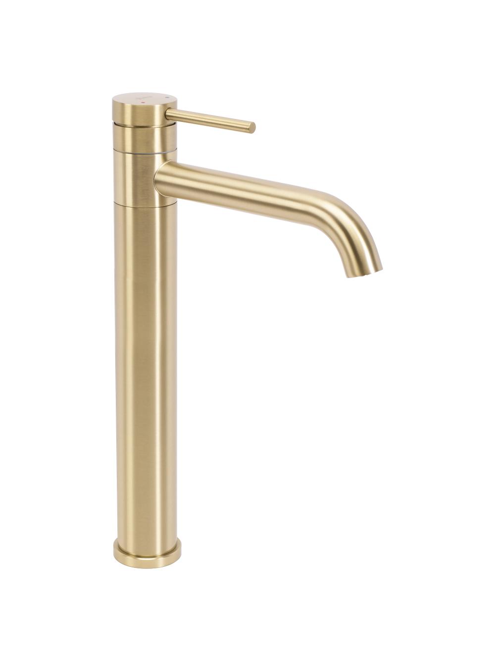 Waschbeckenarmatur Rea LUNGIS Brush Gold Super High