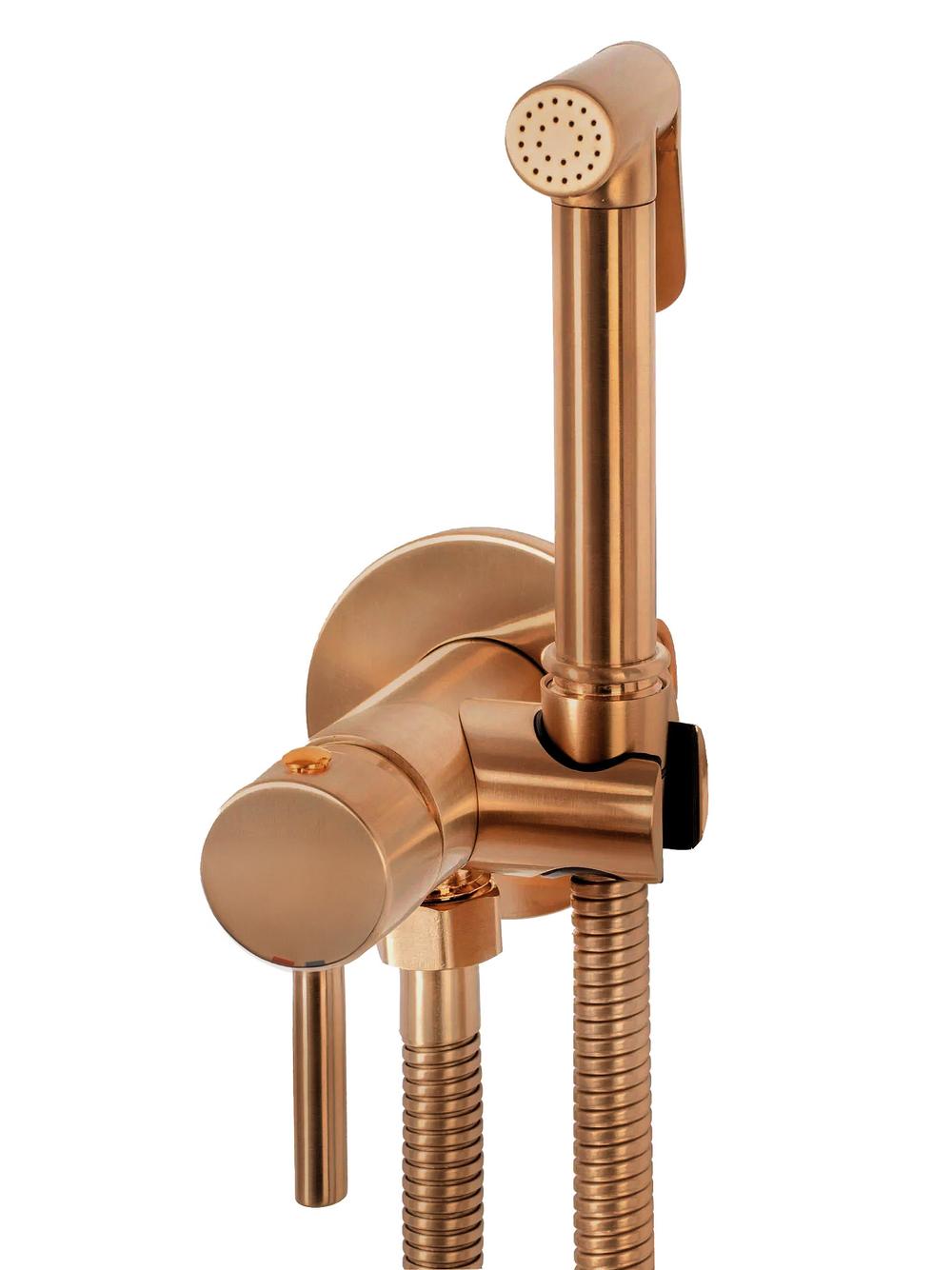 Bidé csap Lungo  Loop Copper Brush