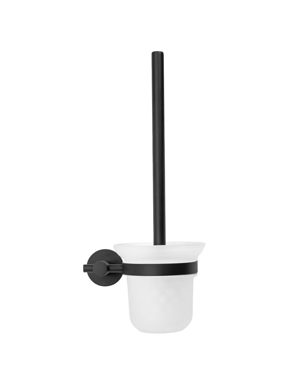 Szczotka WC Czarna 322234C LEO
