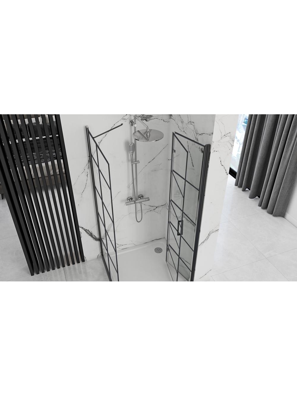 Kabina prysznicowa Rea Molier Black 80x80
