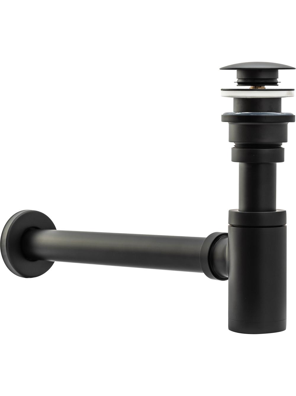 Universal Click-Clack Νιπτήρας Siphon Rea Black Antique
