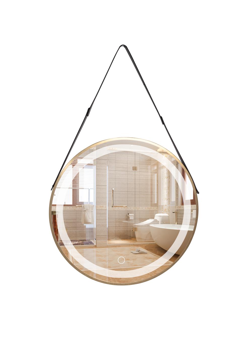 LUSTRO ŚCIENNE LED Z PASKIEM 60cm YH-3339
