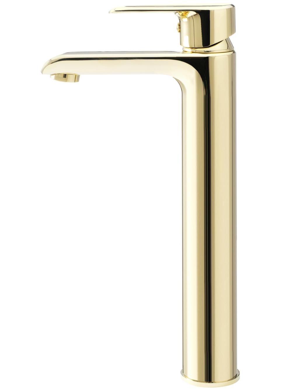 Βρύση νιπτήρα REA BLOOM Gold High
