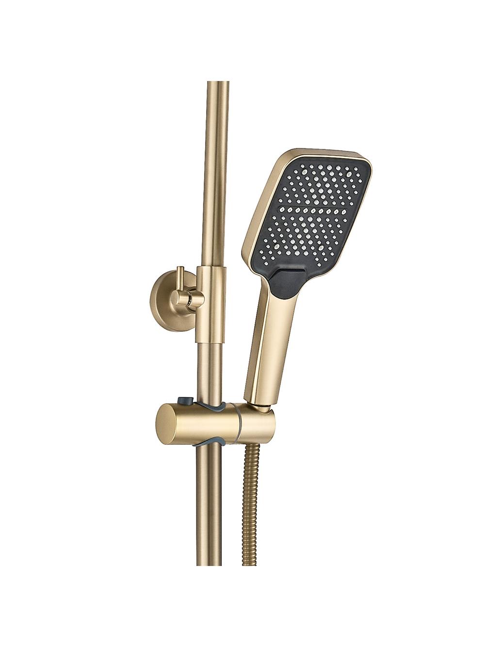 Sprchový set REA JOE Brush Gold