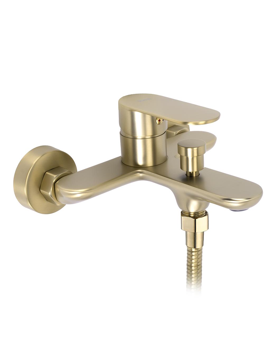 Grifo de bañera REA DROP Brush Gold