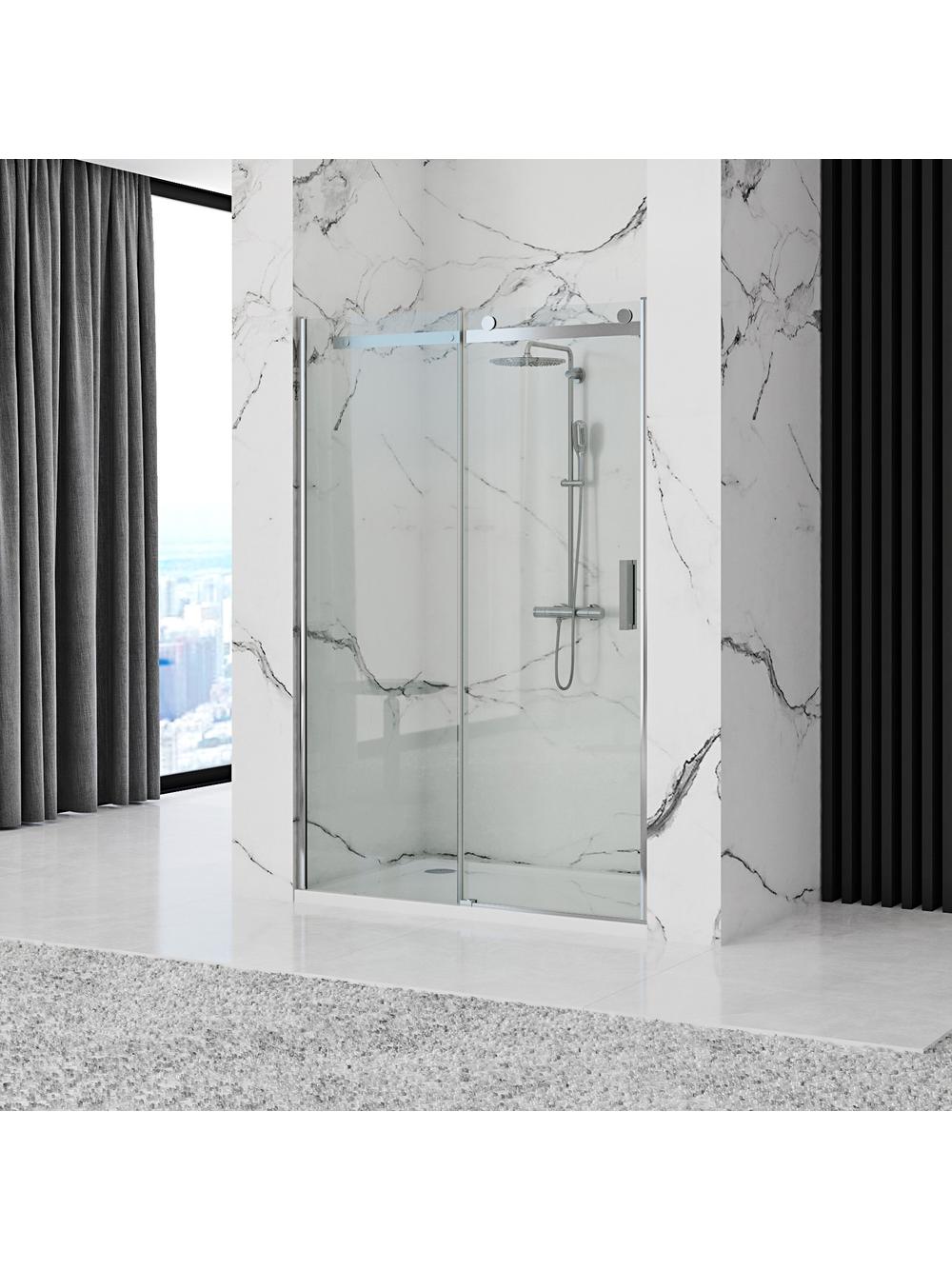 Drzwi prysznicowe Rea Nixon-2 120 Chrome