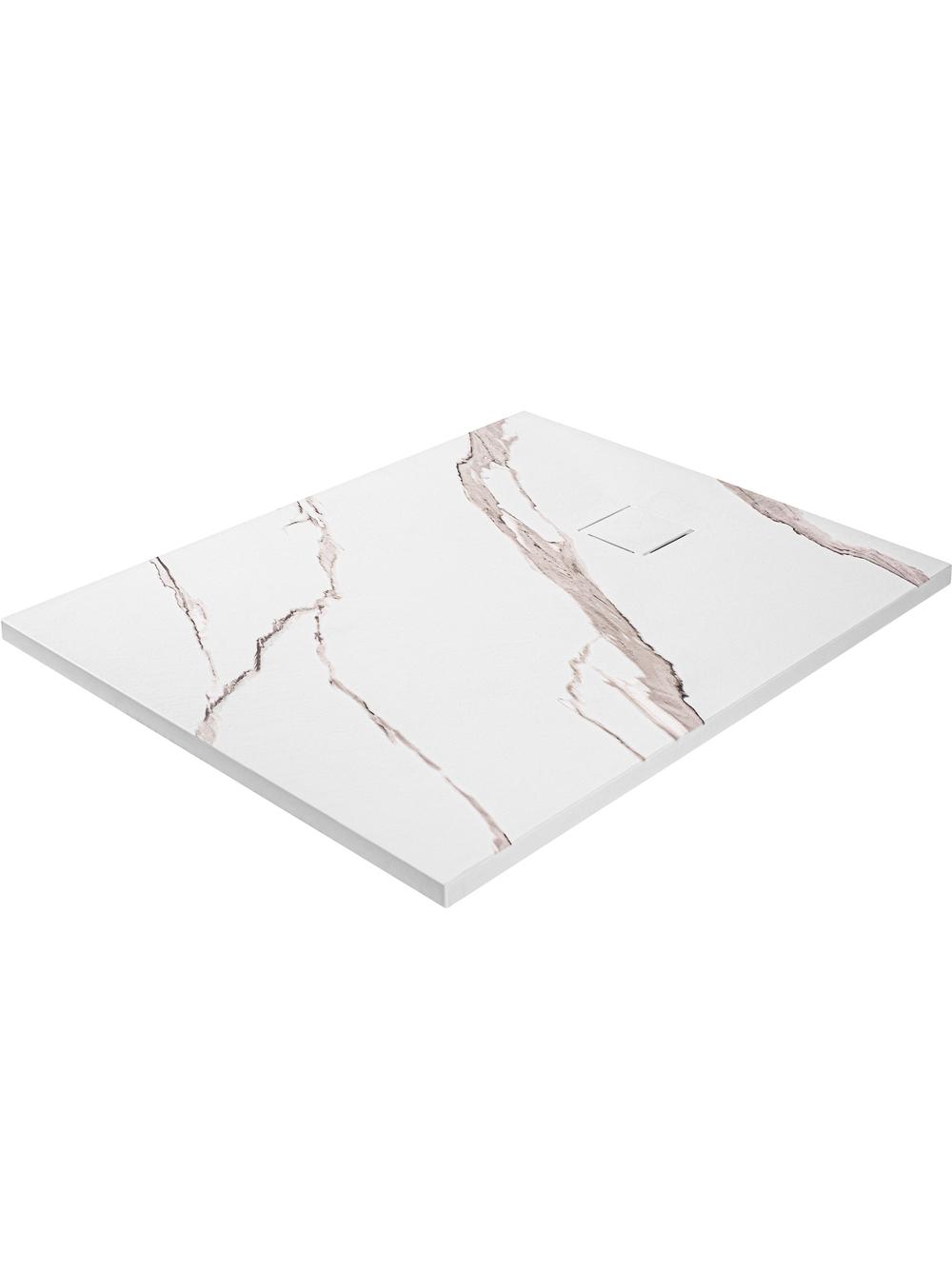 Brodzik prysznicowy Magnum CARRARA WHITE 80x100