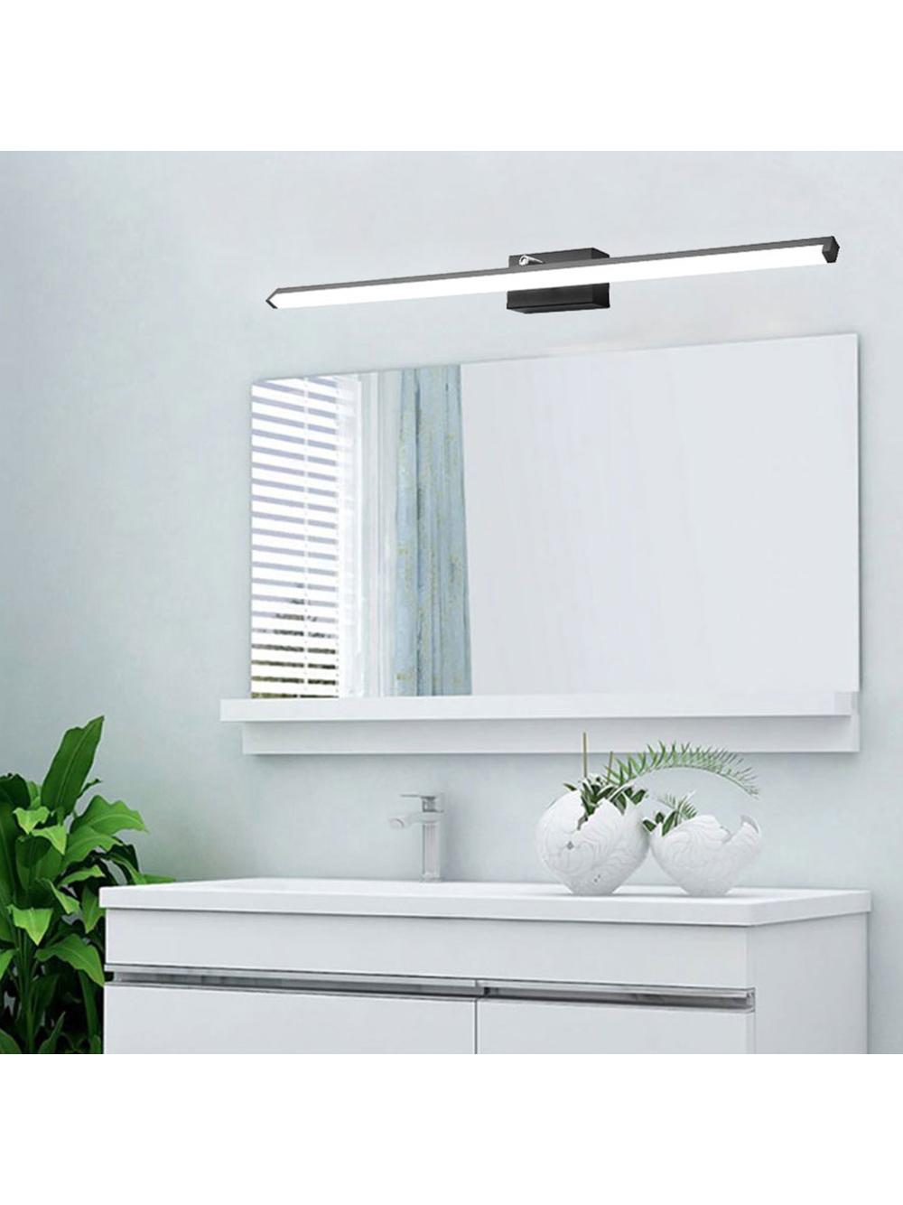 LAMPA KINKIET ŁAZIENKOWY LED NAD LUSTRO 20W 100CM APP375-1W CZARNA