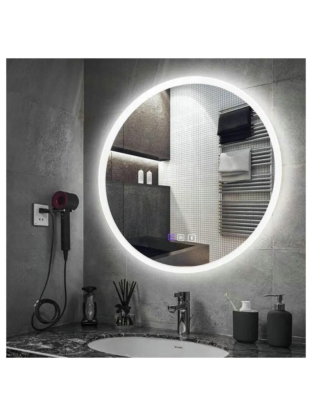 LUSTRO ŚCIENNE LED BLUETOOTH FFJ 60CM