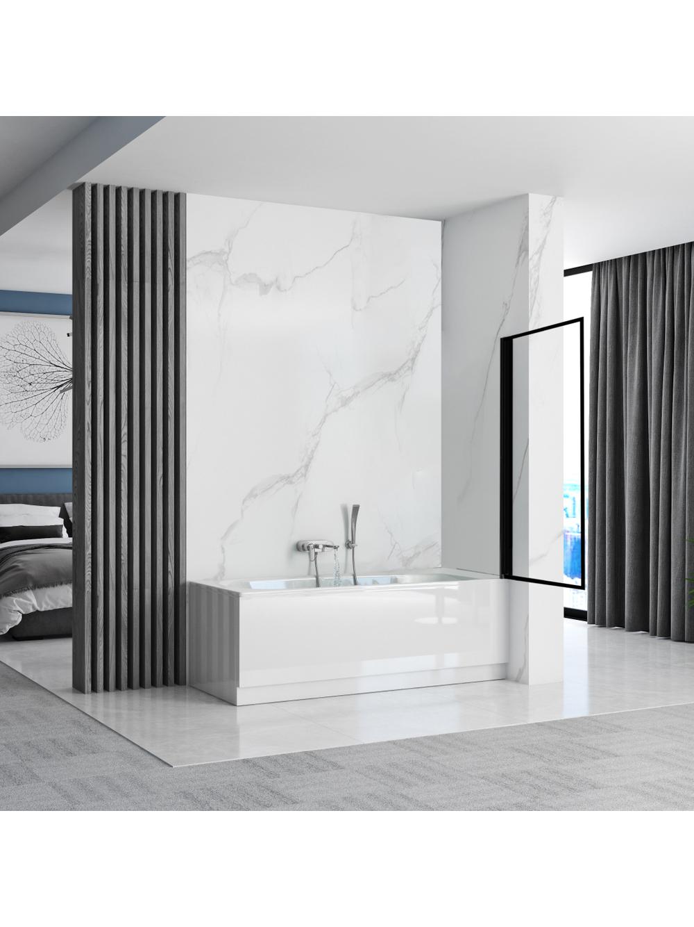 Parawan nawannowy Rea Lagos Ruchomy 70 Black