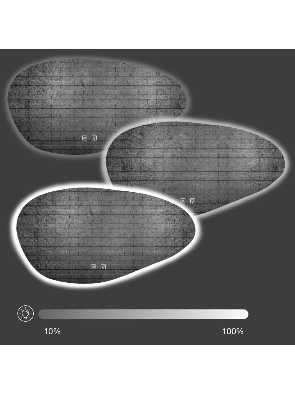 LUSTRO P11386  LED CLOUD A 100x60cm