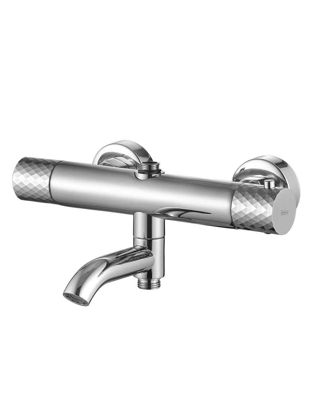 Termosztátos zuhanyszett Lungo Diamond chrome