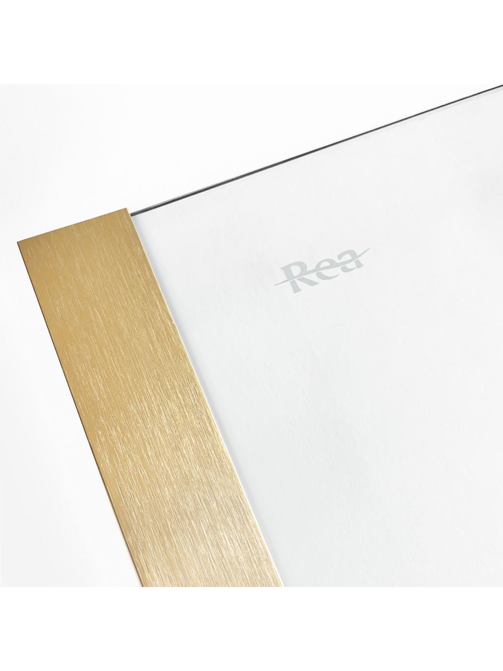Καμπίνα ντους REA Montana Double Gold Brush 80x80
