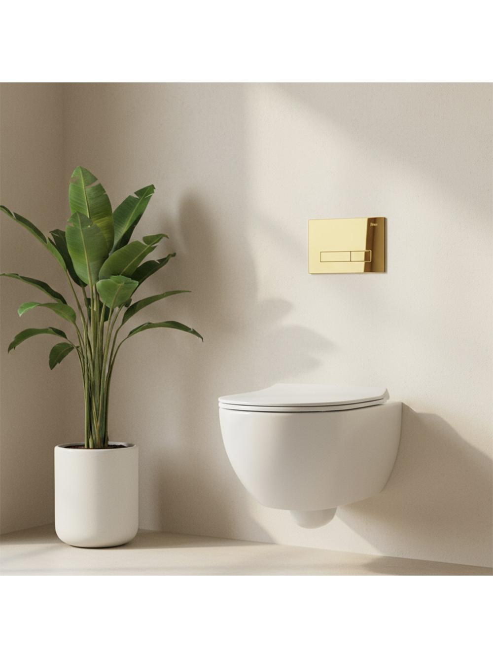 Clapeta pentru rezervor incastrat Rea HD K011A-Q Gold