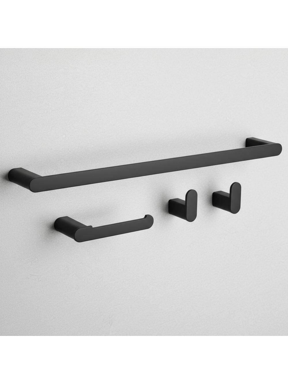 Juego de accesorios de baño Mati Black 4 piezas