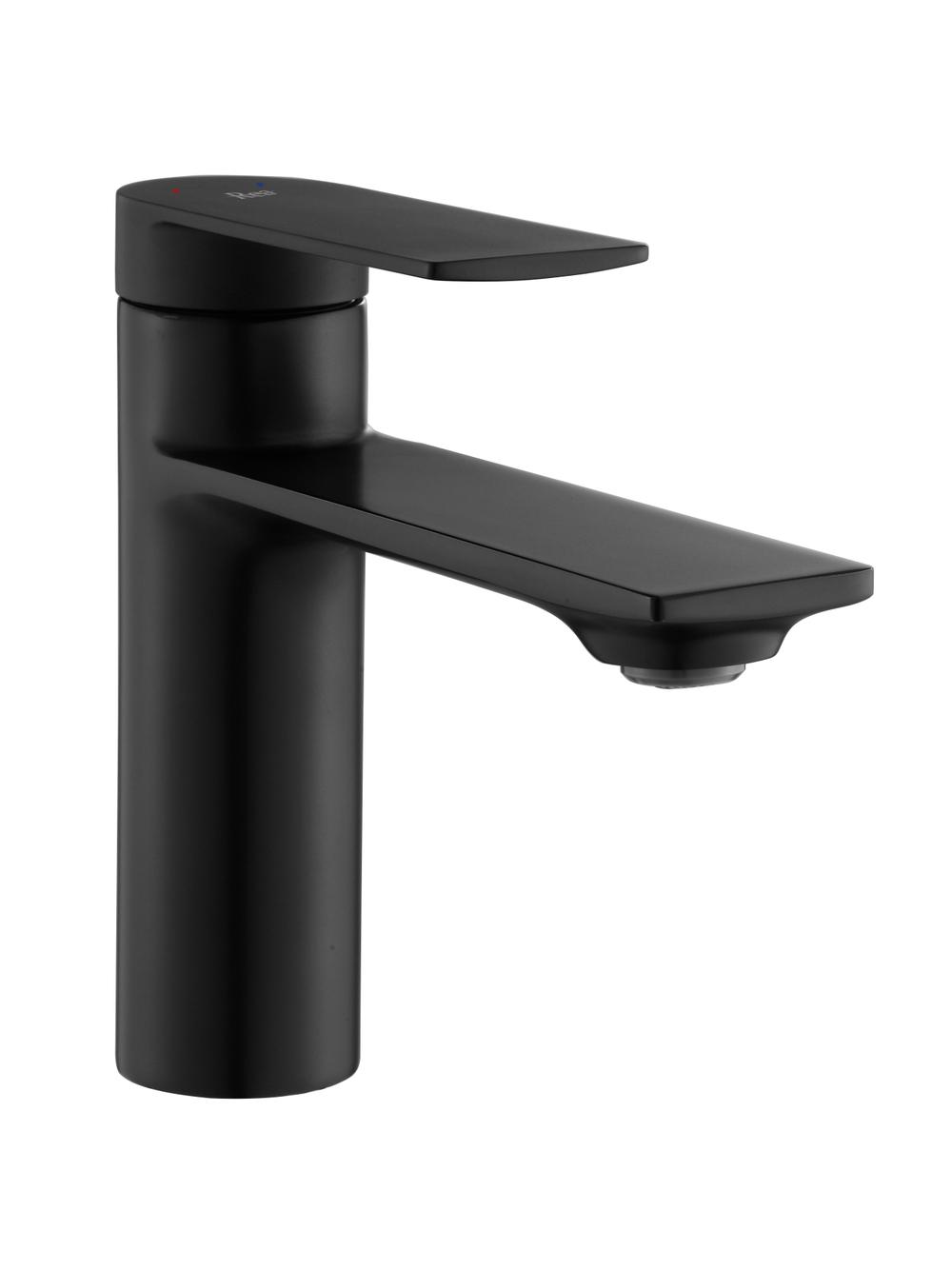 Bateria Umywalkowa REA STORM Czarna Black Niska