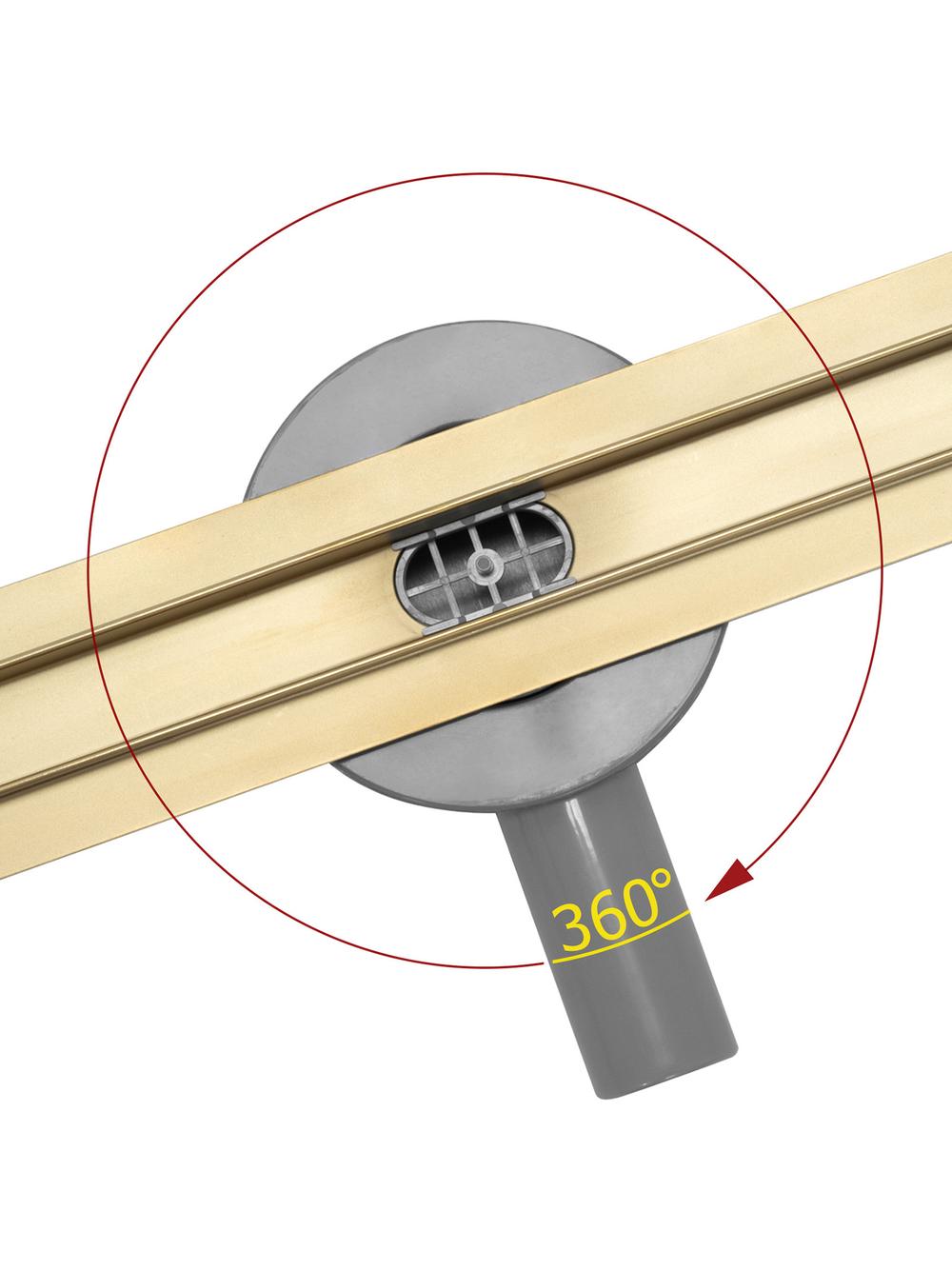 Odpływ Liniowy REA NEO SLIM PRO Złoty 50