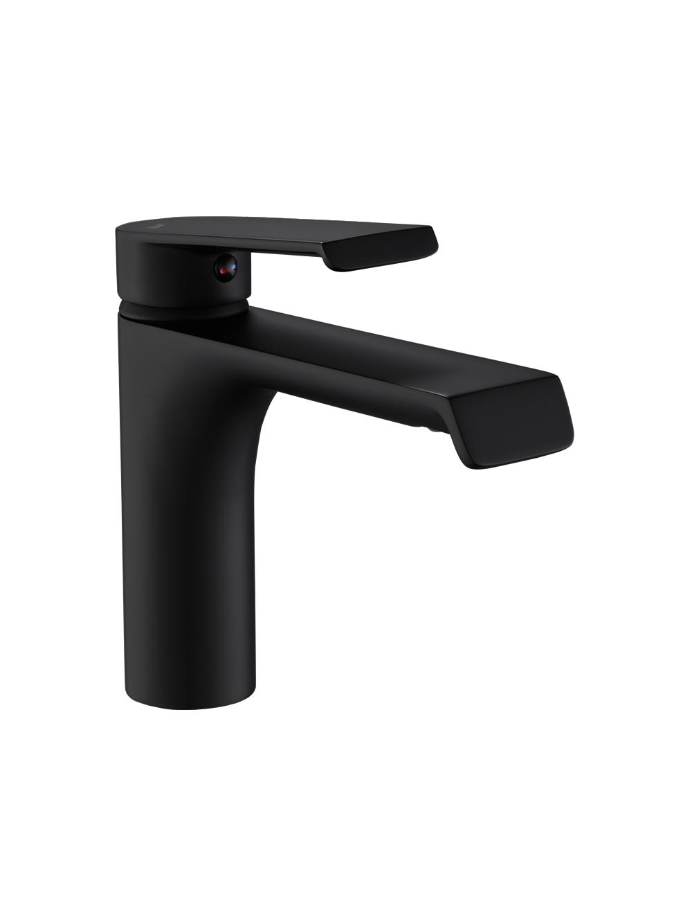 Bateria Umywalkowa REA HASS Czarna Black Niska