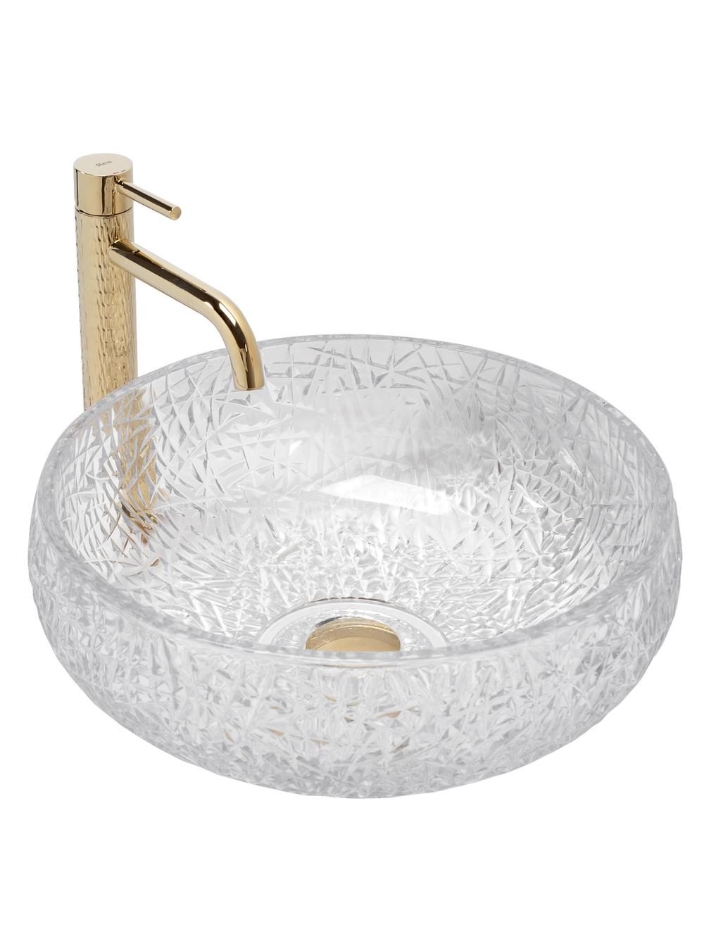 Umywalka nablatowa REA ICE CRISTAL