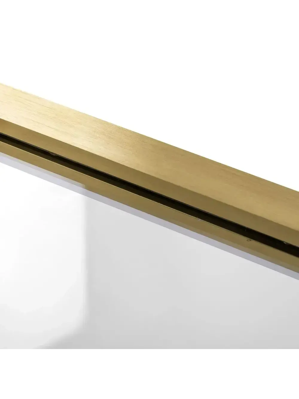 Sprchovací kút Rea Atlas 100x80 Brush Gold