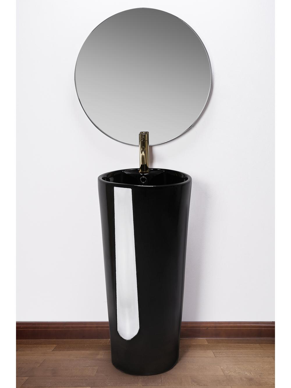 Umywalka Ceramiczna Wolnostojąca BLANKA Black
