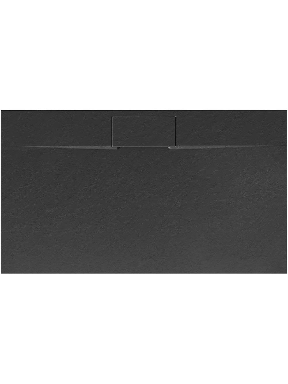 Brodzik prysznicowy Bazalt Long Black 80x120