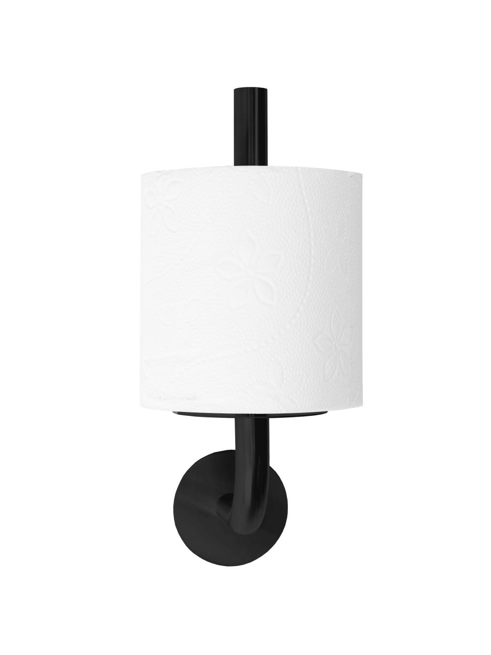 UCHWYT NA PAPIER TOALETOWY CZARNY 322220A DUO