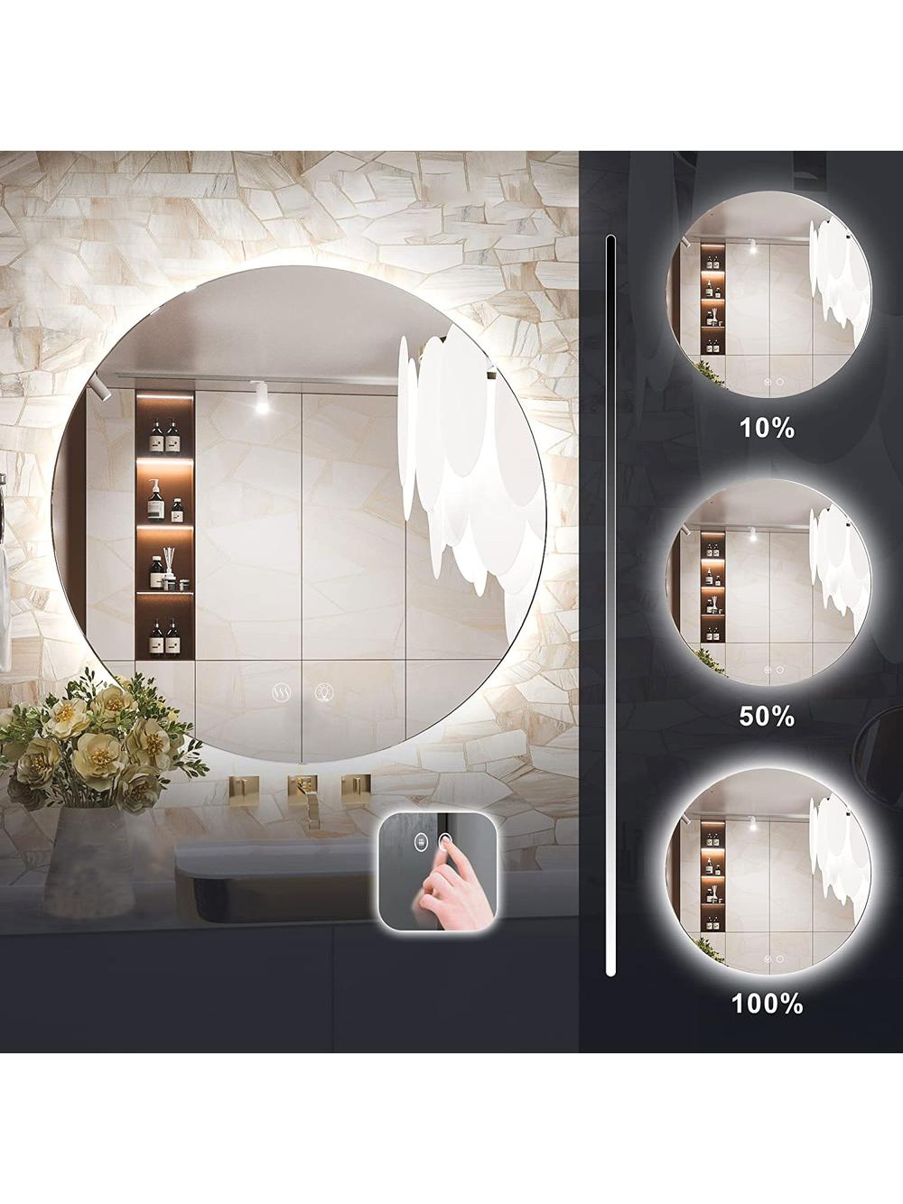 LUSTRO ŚCIENNE LED 60cm HZJ060