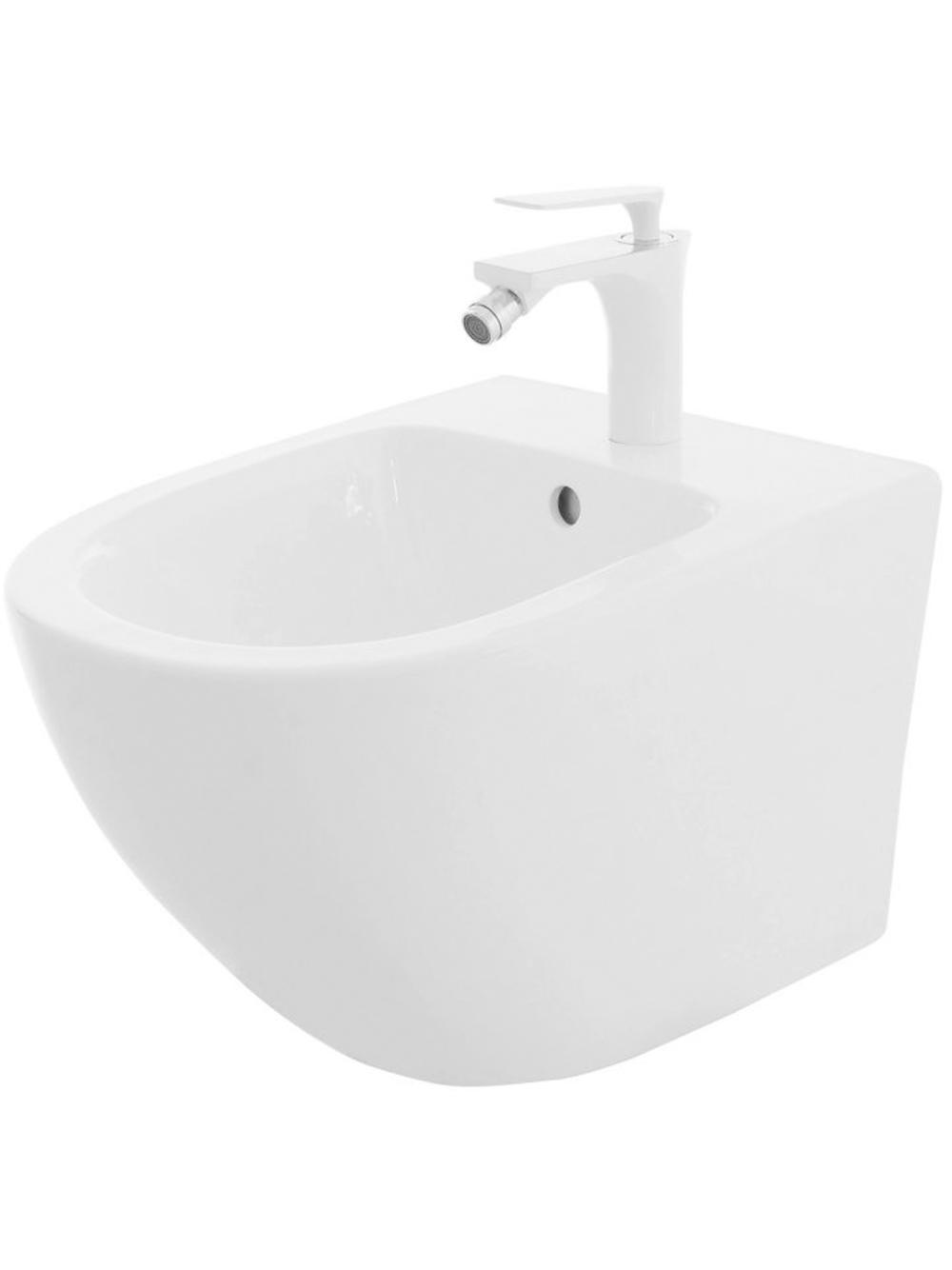 Zestaw Misa WC Carlo Mini Rimless Flat + Bidet Carlo Mini