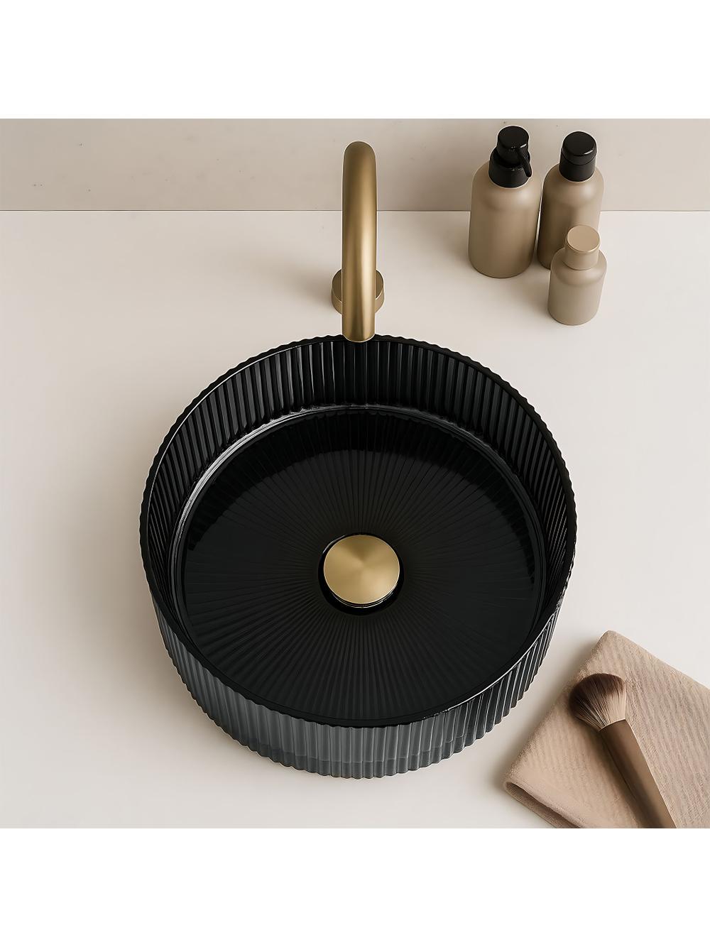 Countertop washbasin Rea Ingrid 36 Black