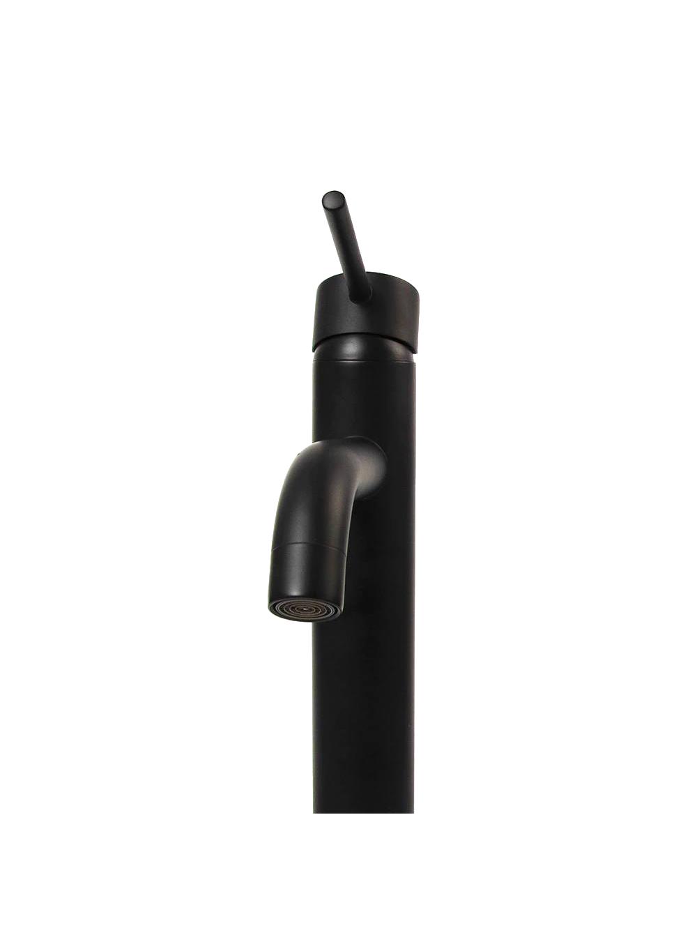 Βρύση νιπτήρα Rea Lungo Black Tall
