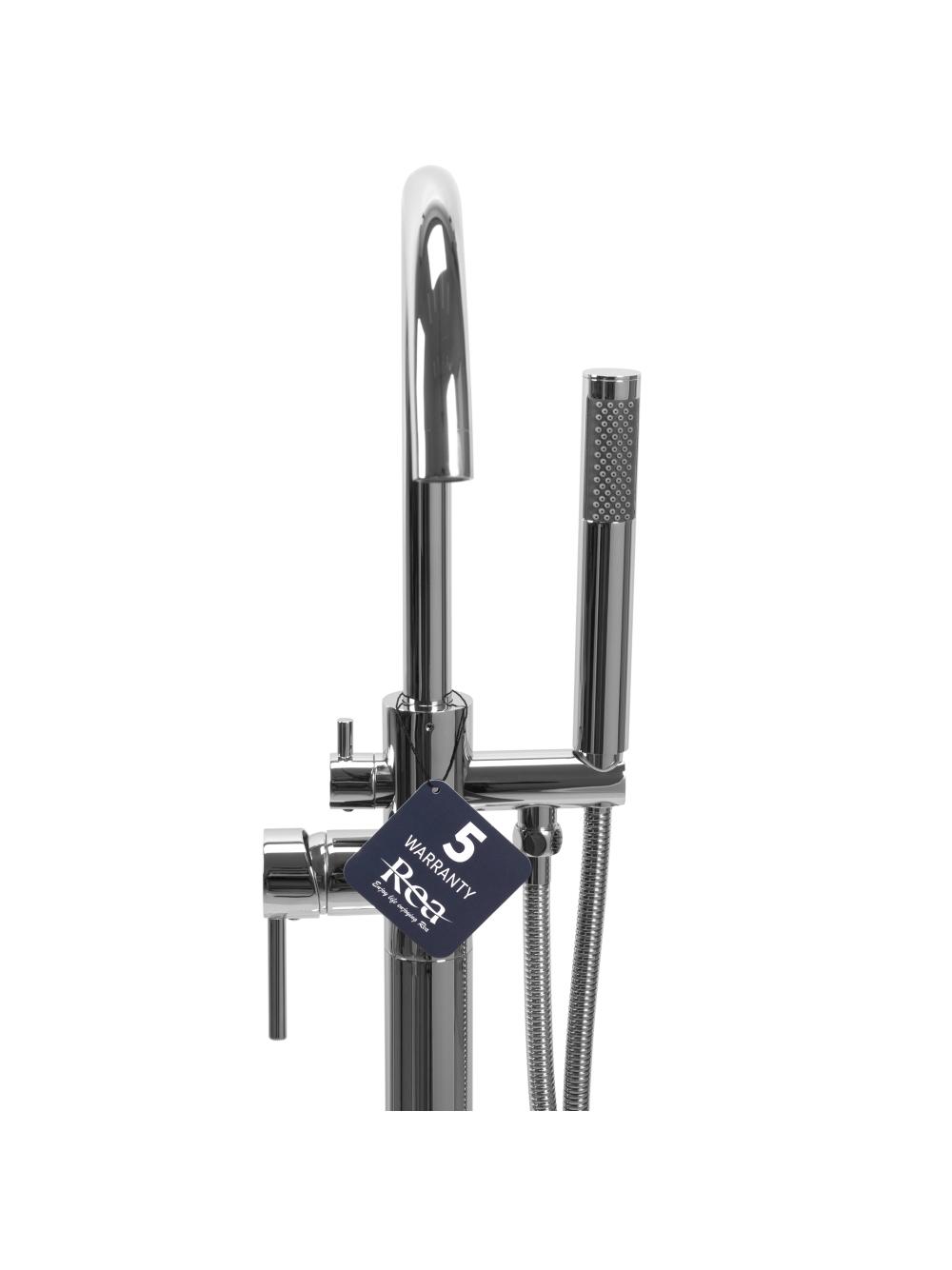 Bateria wannowa Rea MONO Chrom