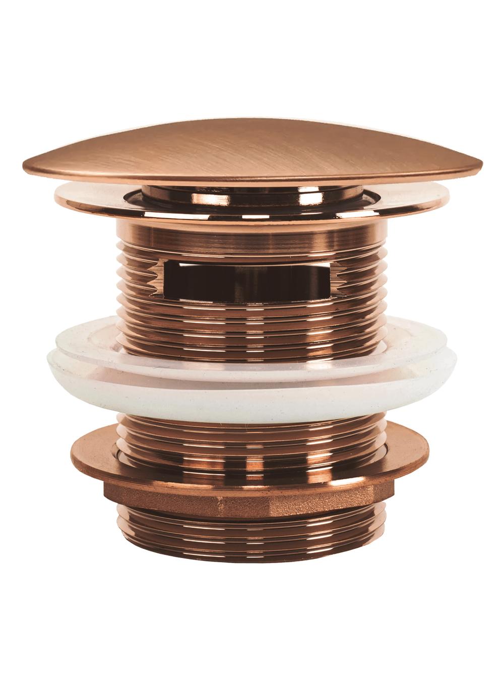 Bathtub Plug Rea Brush Copper 6cm