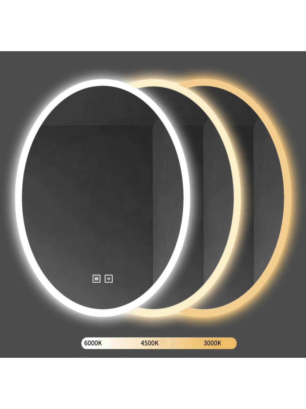 LUSTRO ŚCIENNE LED 60x80cm WWA