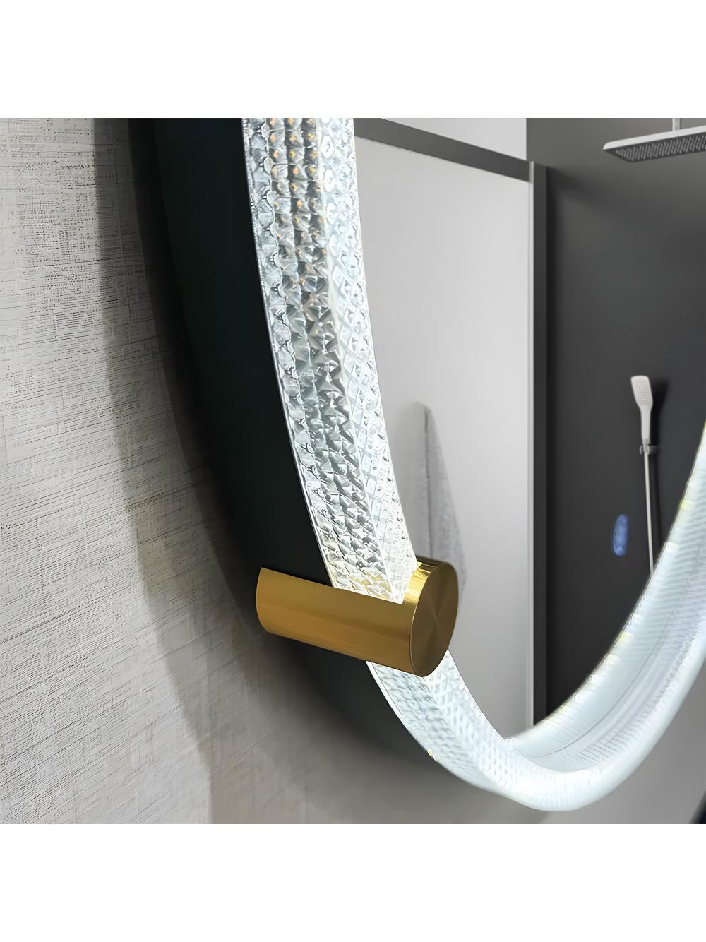 LUSTRO ŚCIENNE LED Z RAMĄ 60cm 106
