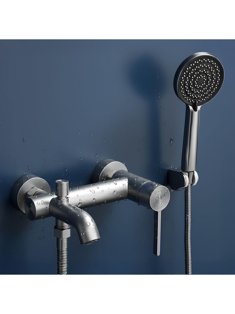 Bateria wannowa REA FOSTER Nikiel Szczotkowany