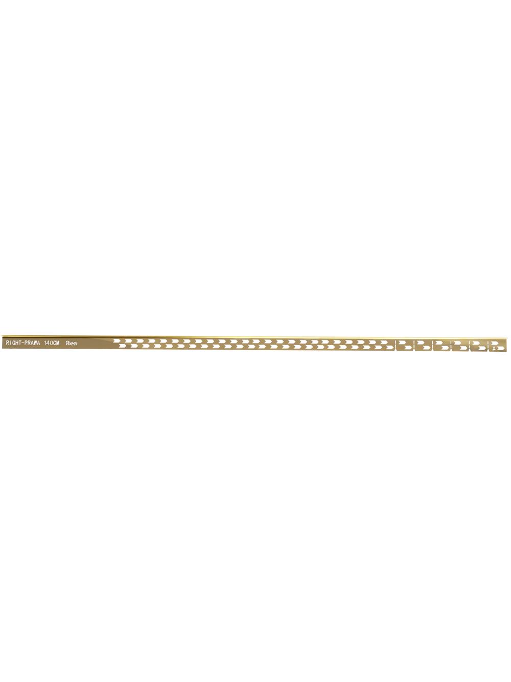 Listwa spadkowa brodzikowa 140cm Złota