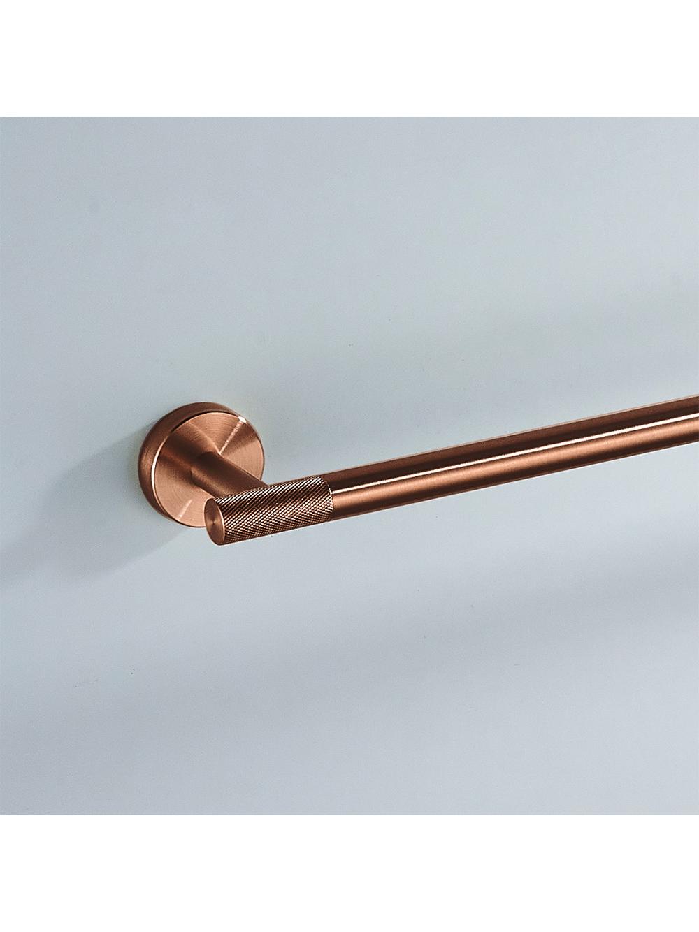 Cabide de banheiro com braço único 6603 Modern Brush Copper