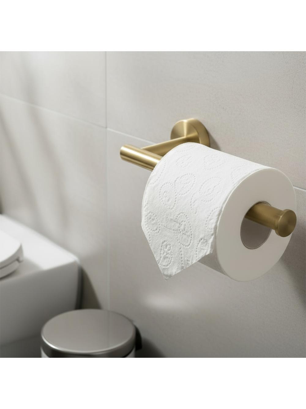 Sada koupelnových doplňků  Ari Brush Gold 4 díly