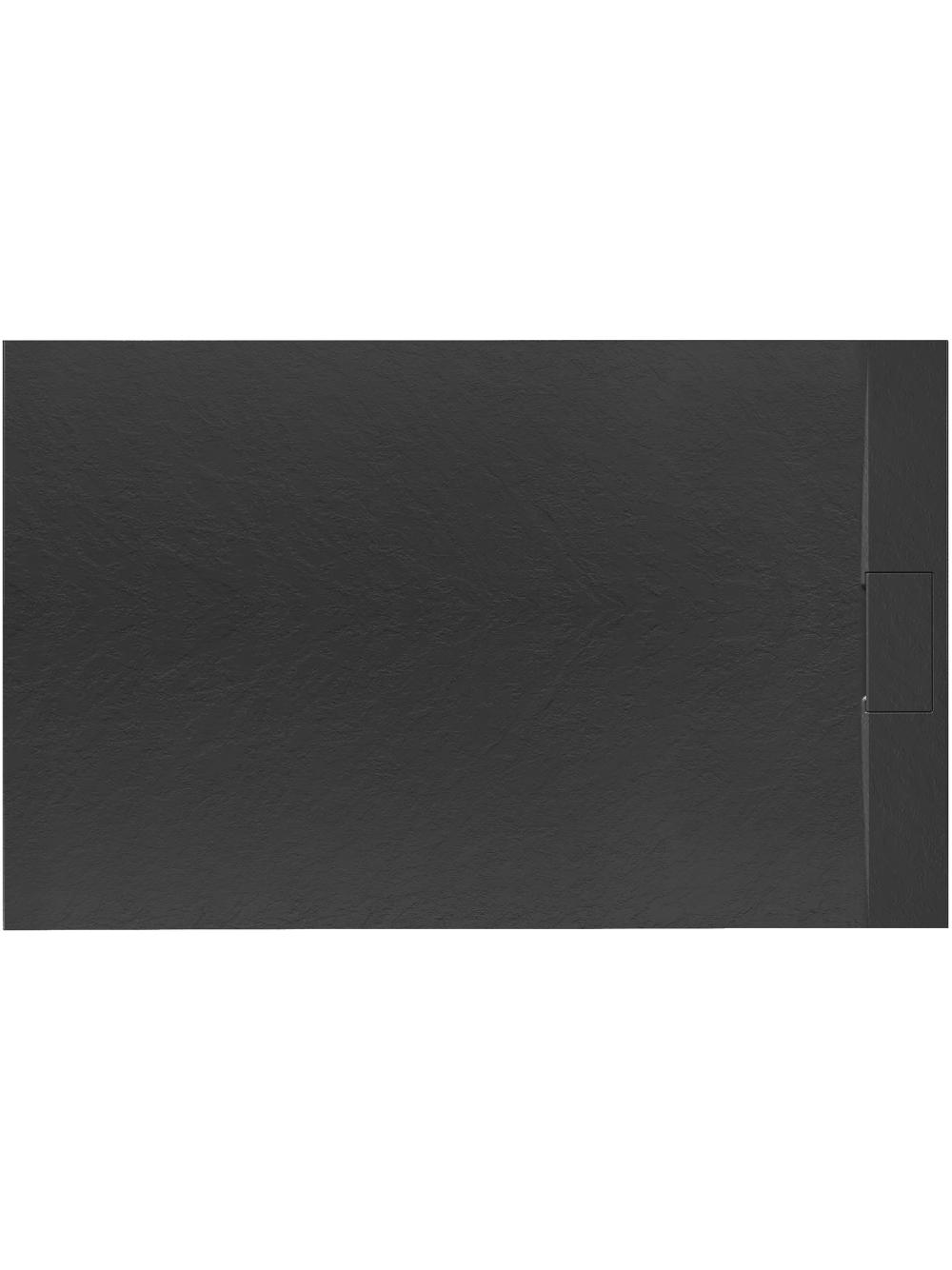 Brodzik prysznicowy Bazalt Black 80x100