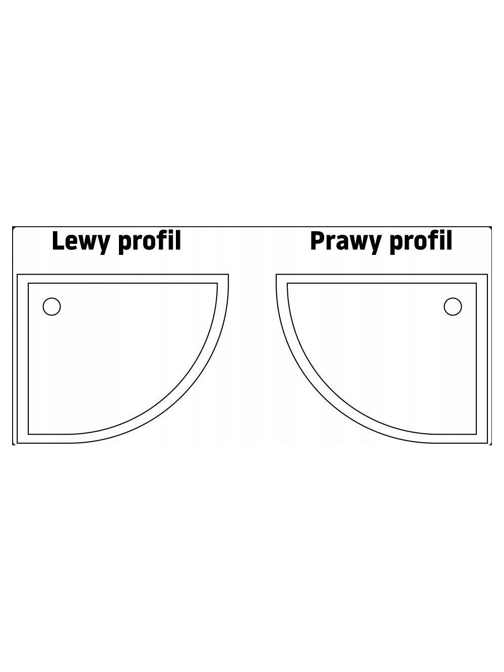 Kabina Prysznicowa REA Look Czarna 80x100 + brodzik Look Biały
