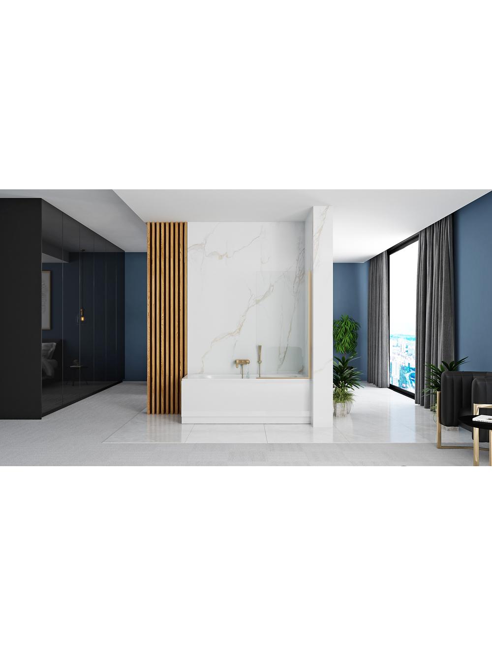 Parawan Rea Elegant Złoty 80 Nawannowy